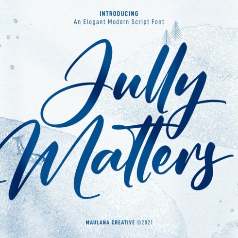 Jully Matters Script Font cover image.