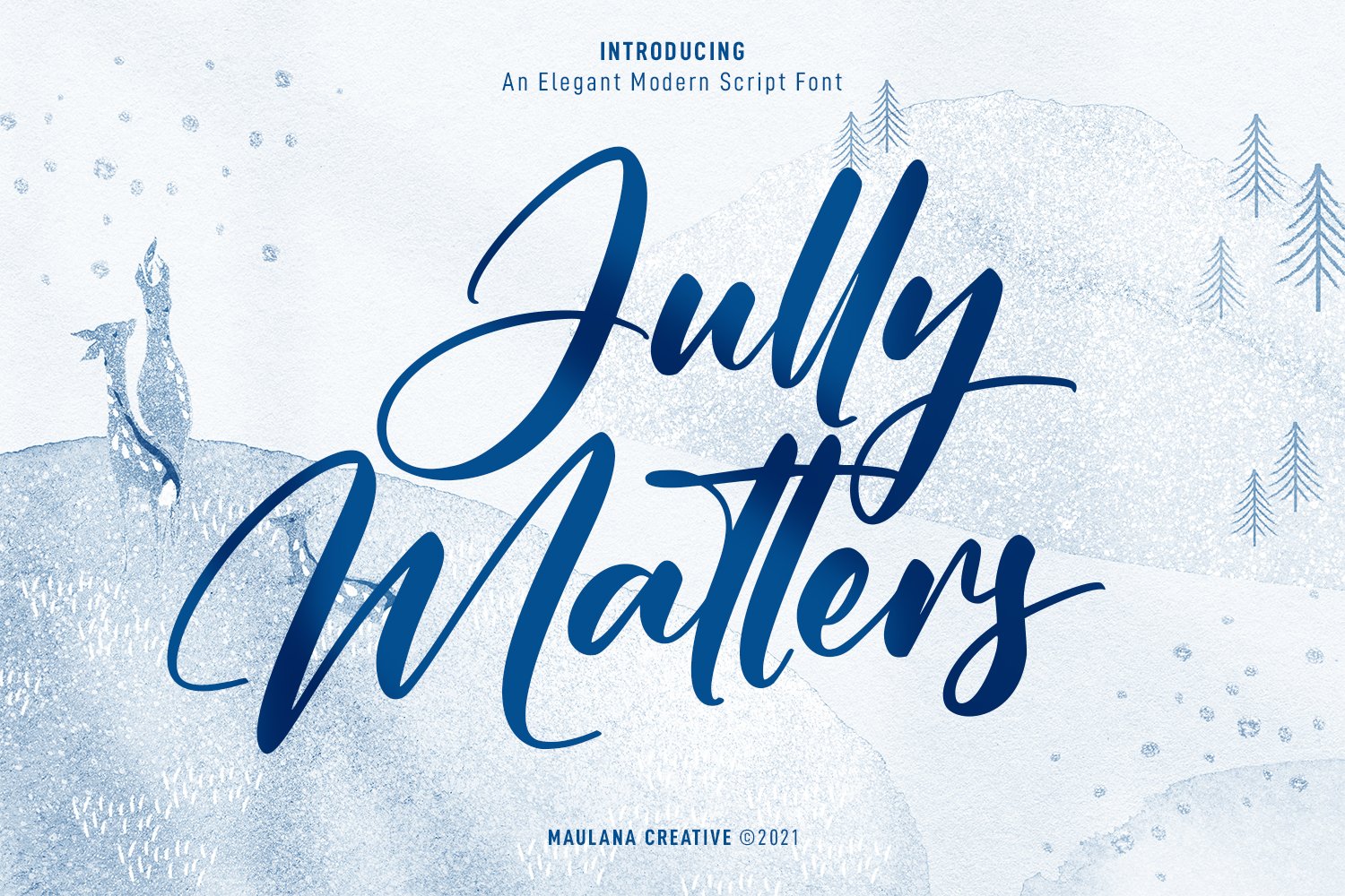 Jully Matters Script Font cover image.