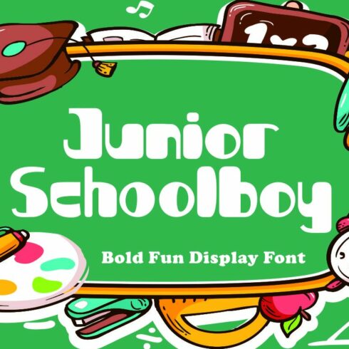 Junior Schoolboy - Bold Fun Display cover image.