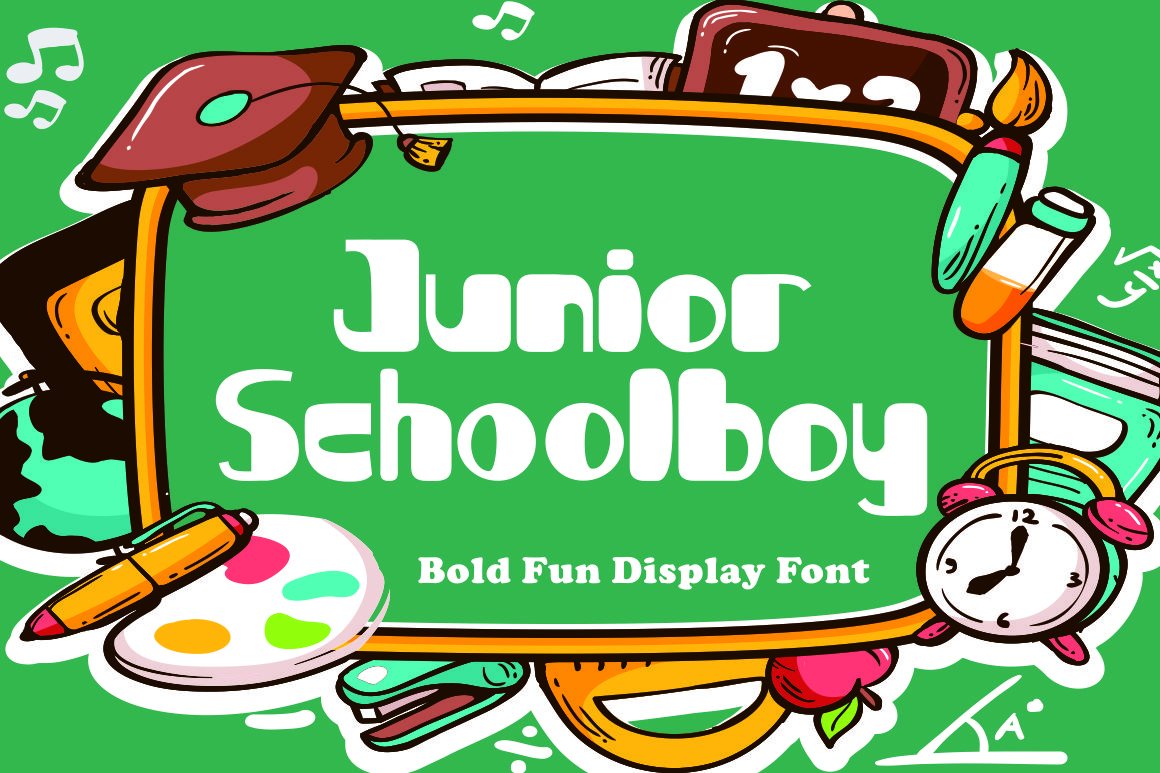 Junior Schoolboy - Bold Fun Display cover image.