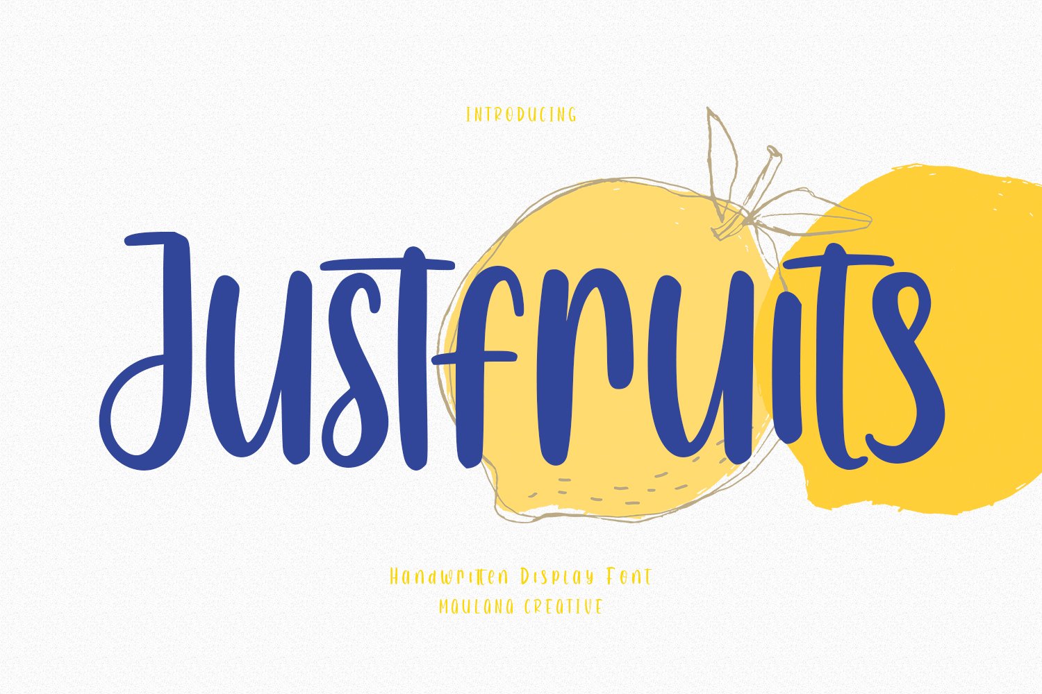 Justfruits Handwritten Font cover image.