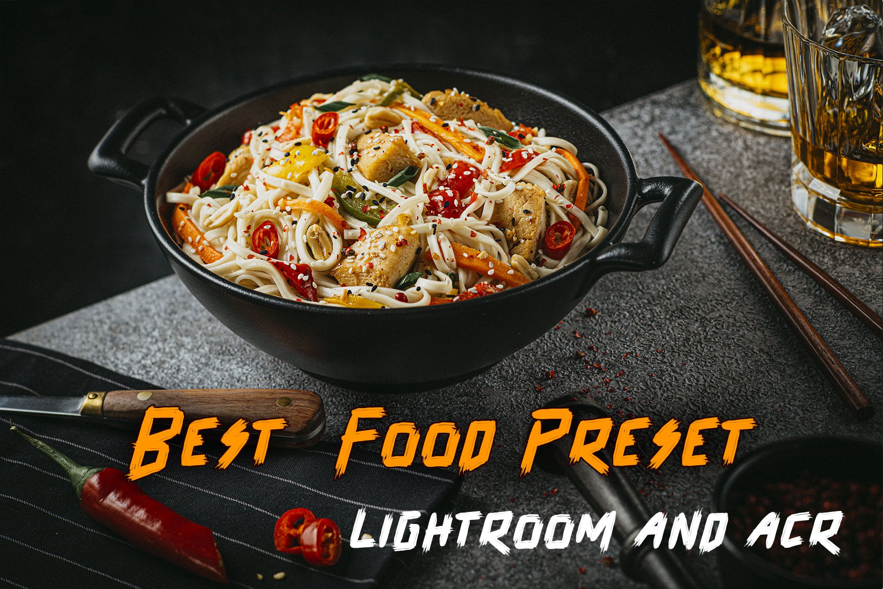 Loweday Food Presets - LR and ACRcover image.