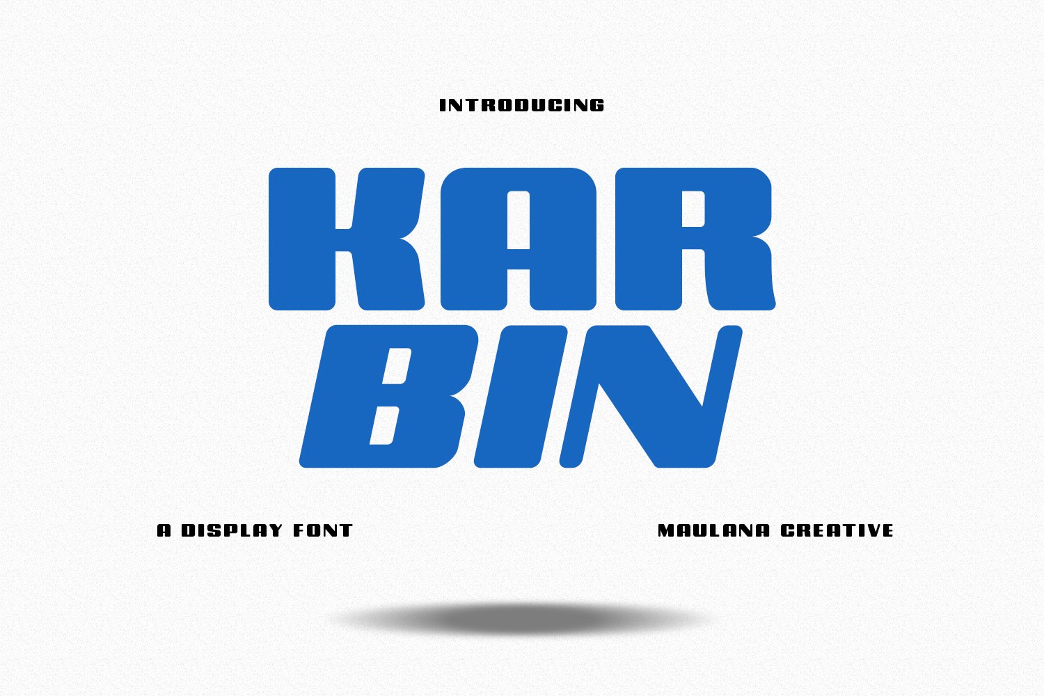 Karbin Sans Serif Display Fontcover image.