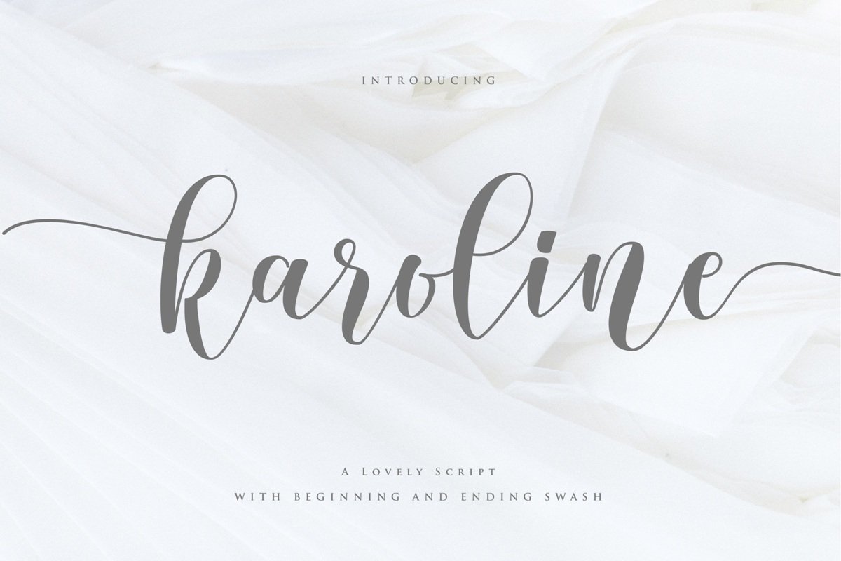 karoline | Lovely Script cover image.