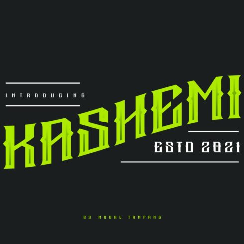Kashemi Font cover image.