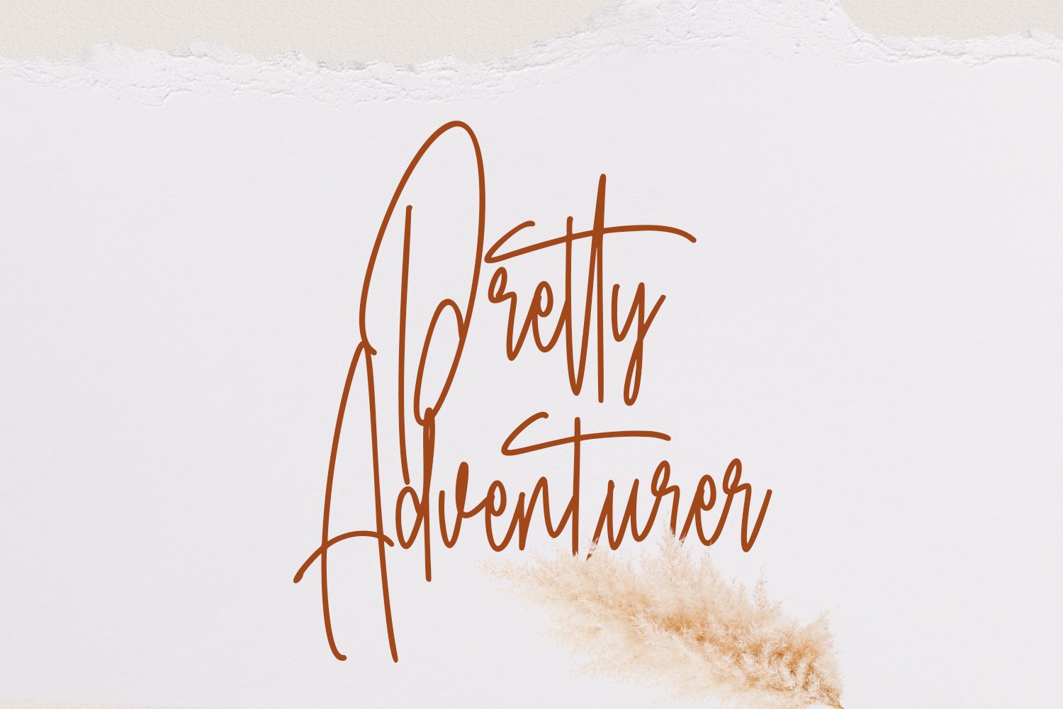 katty wells tall signature script font 3 323