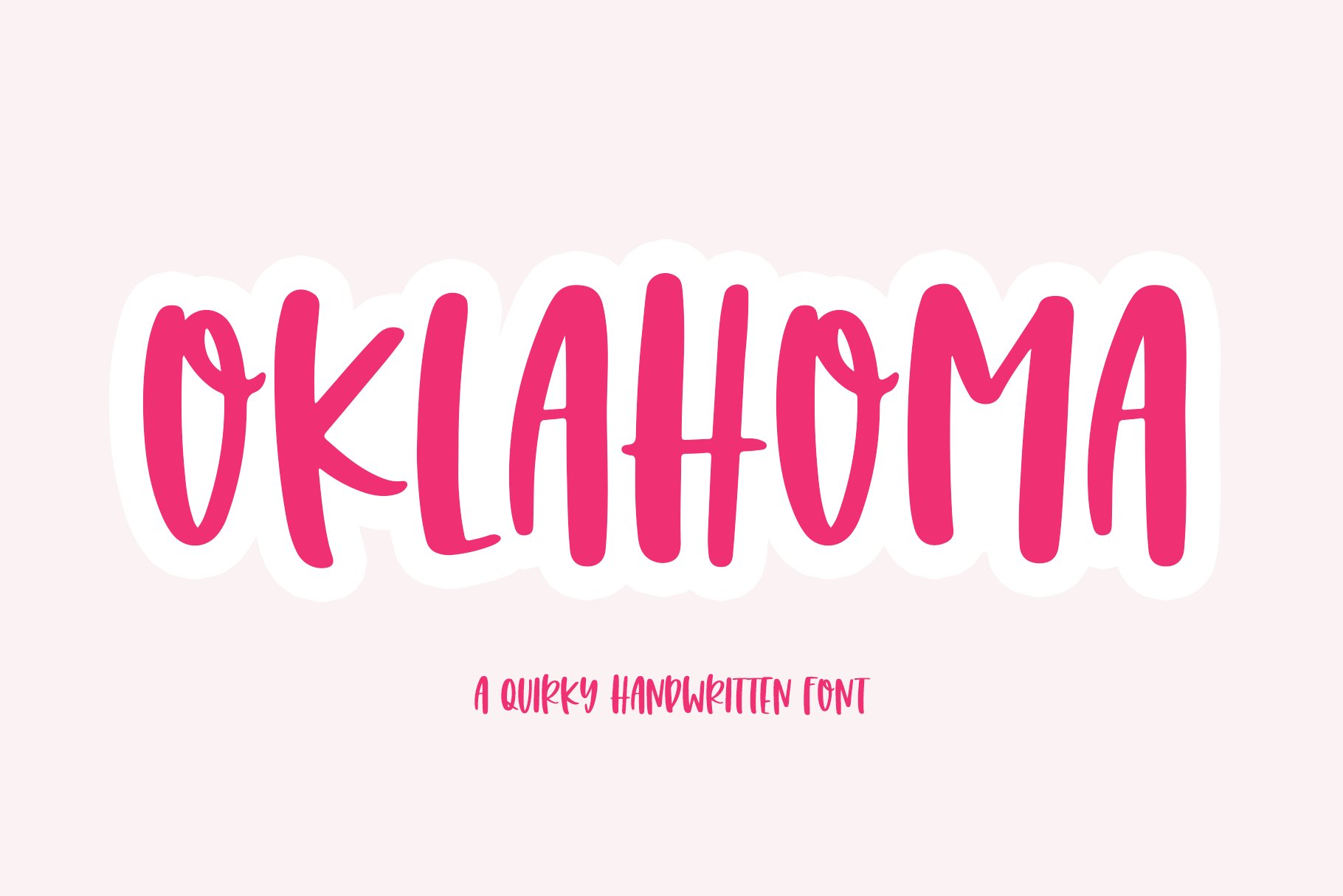 Oklahoma | Quirky Handwritten Font cover image.