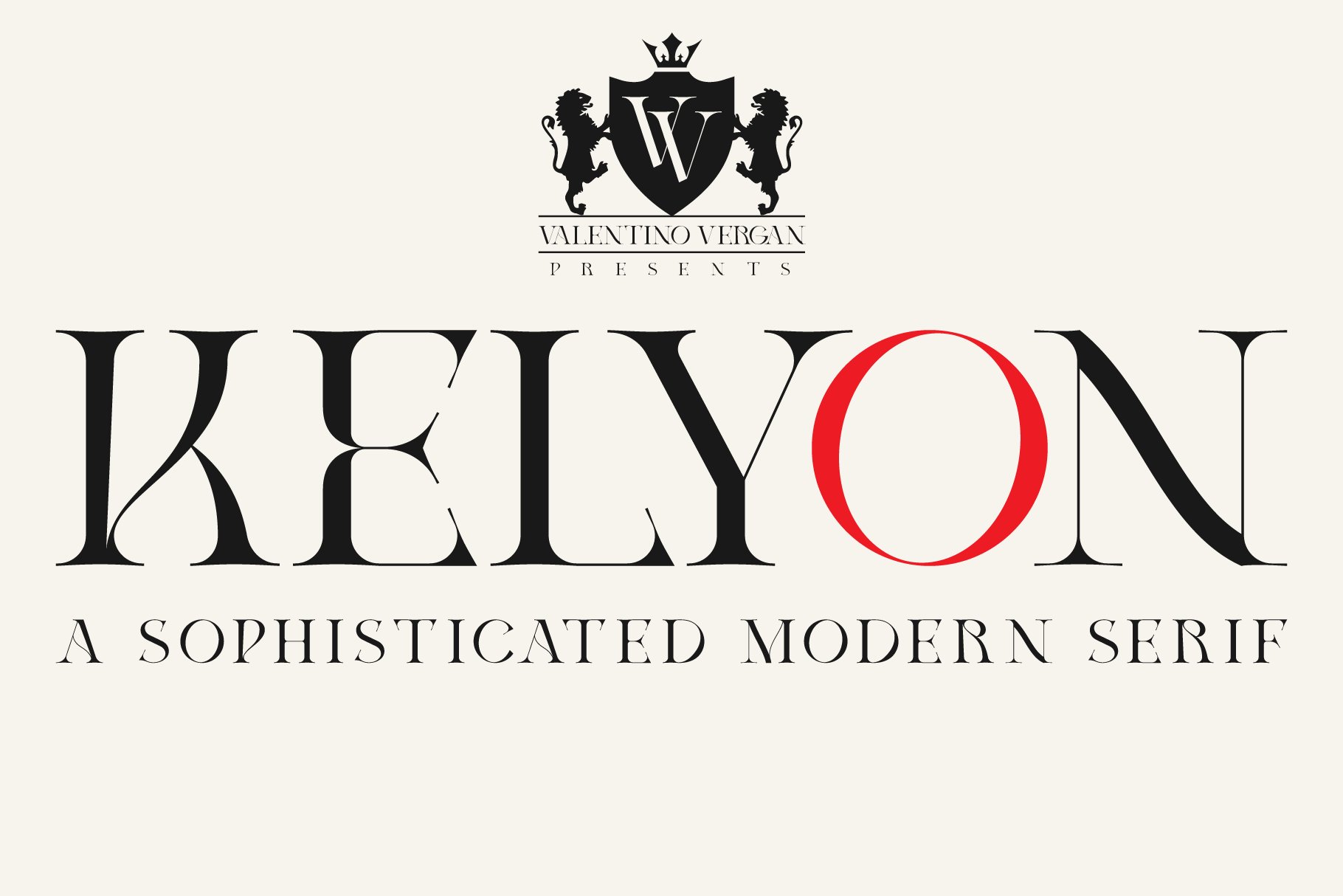 Kelyon - Modern Serifcover image.