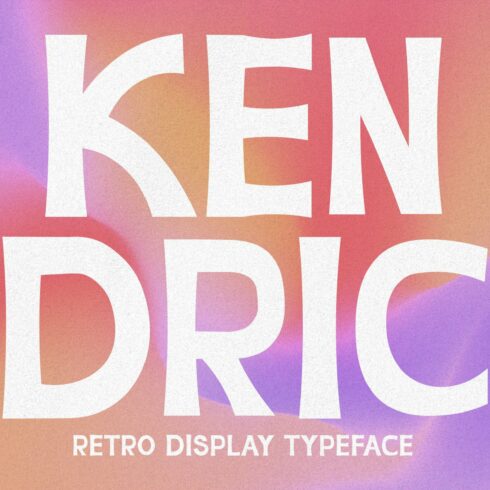 Kendric - Display Typeface cover image.