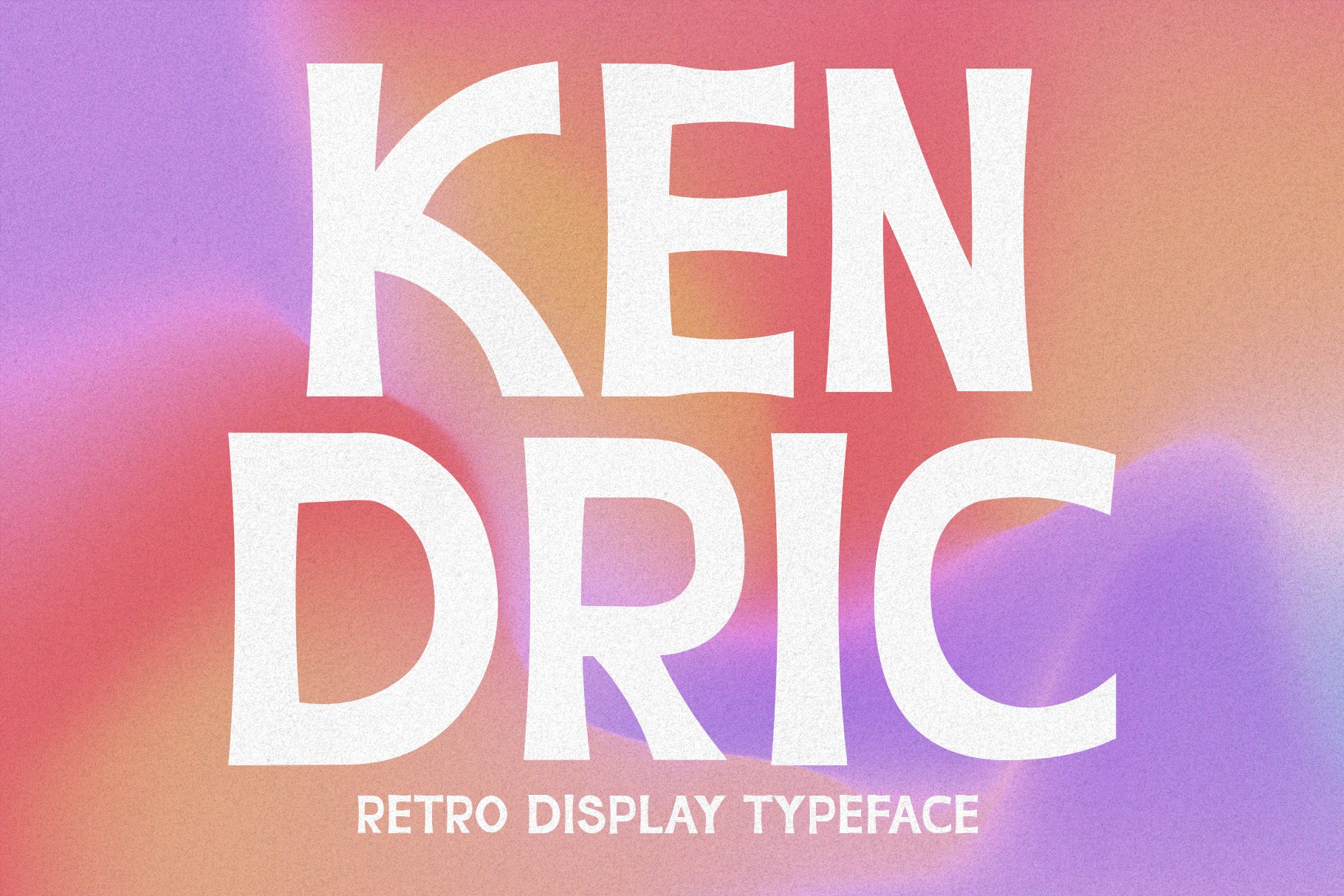 Kendric - Display Typeface cover image.