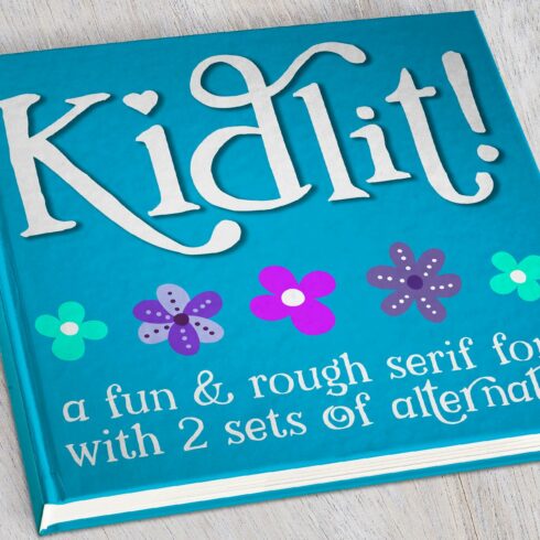 Kidlit: a fun serif font! cover image.