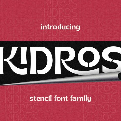 Kidros Typeface cover image.