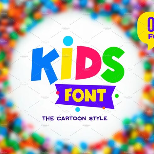 Kids Font otf cover image.