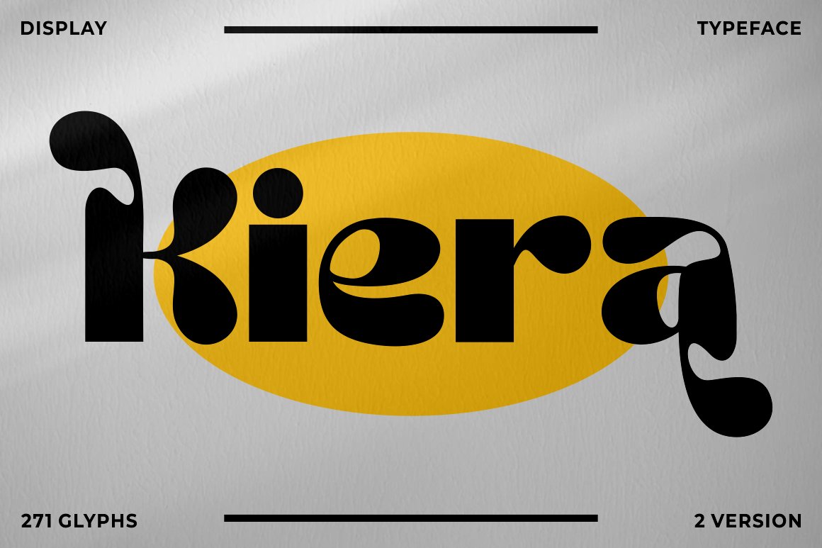 Kiera - Display Fontcover image.