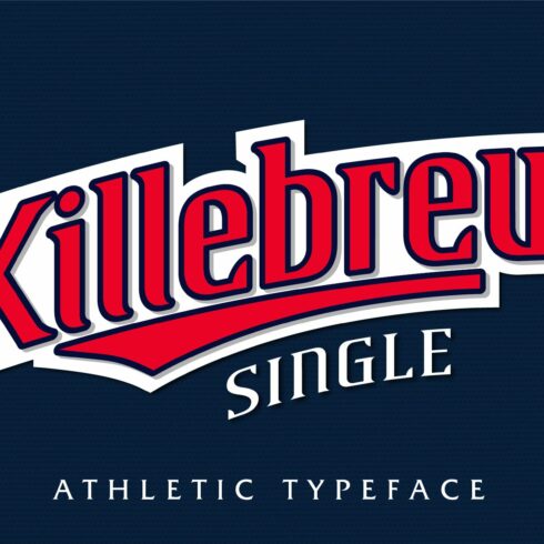 Killebrew Single | Athletic Typeface cover image.