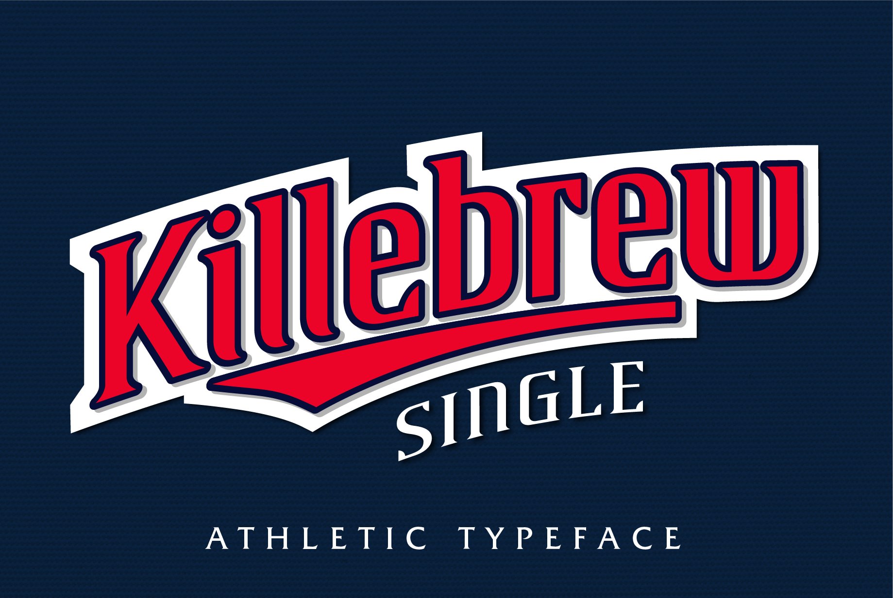 Killebrew Single | Athletic Typeface cover image.