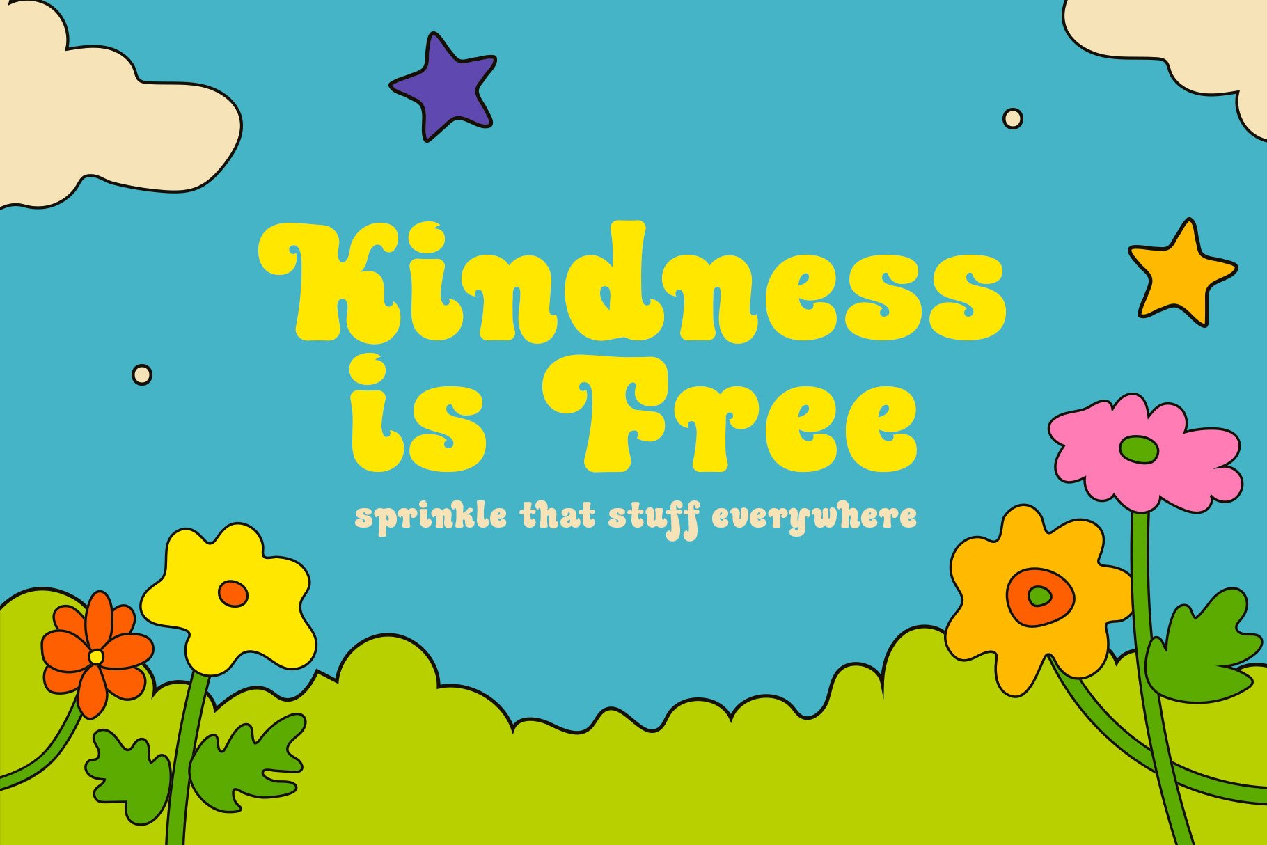 kindness is free 256