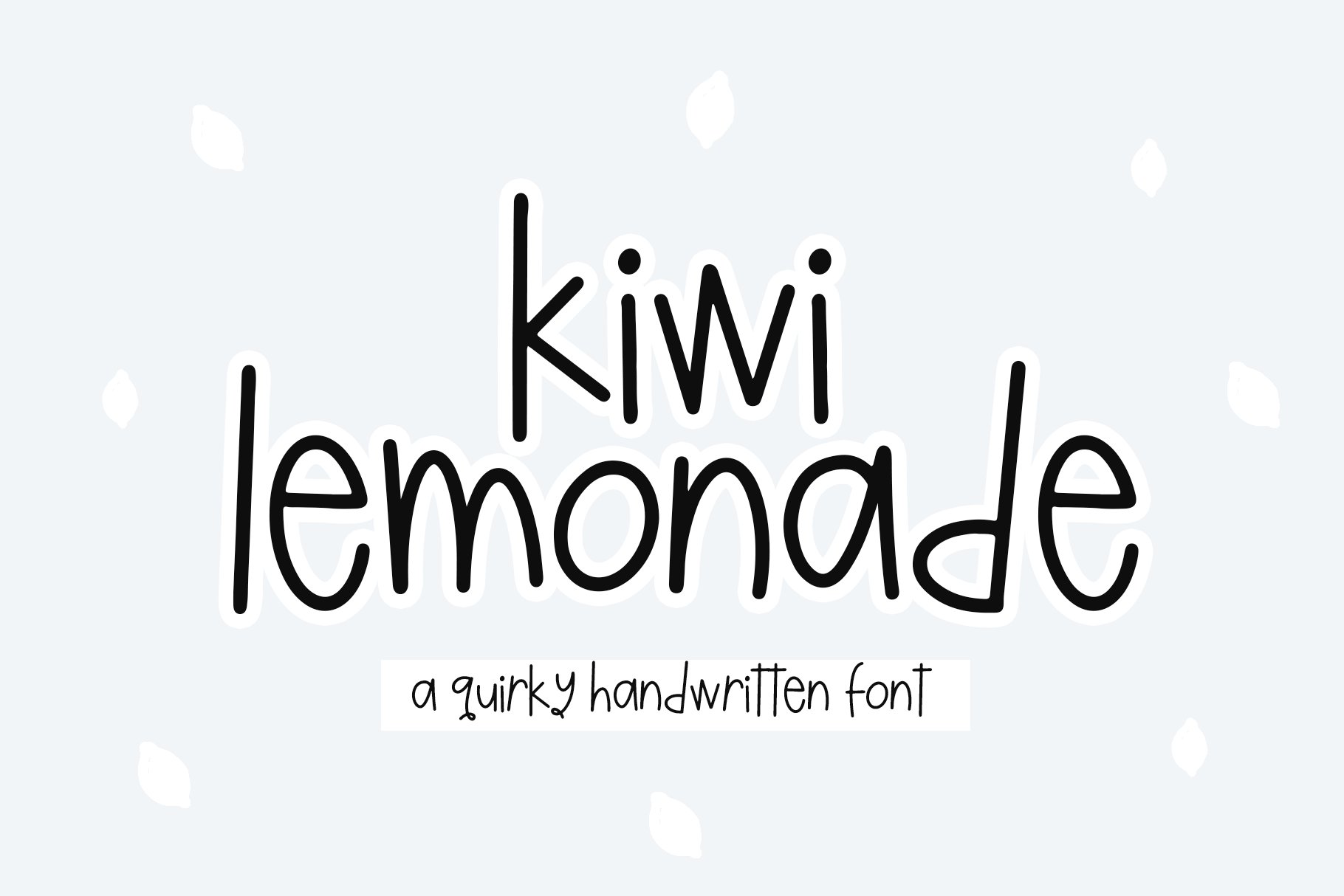 Kiwi Lemonade | Handwritten Font cover image.