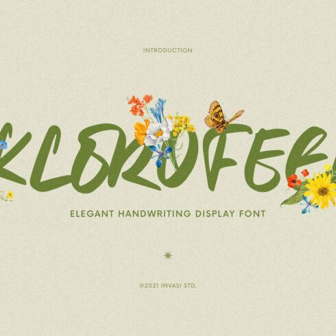 Klorofeel - Elegant Font cover image.