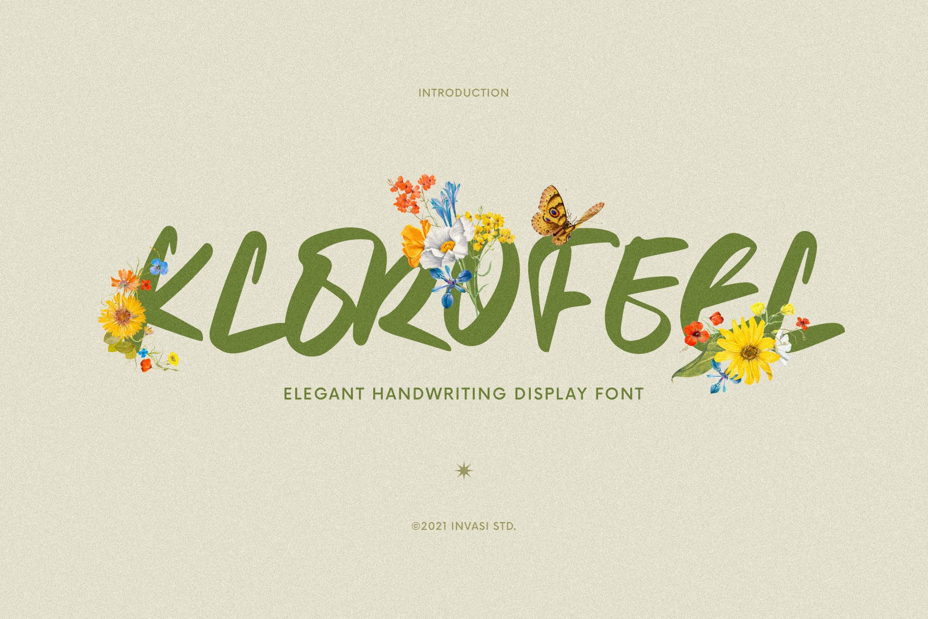 Klorofeel - Elegant Font cover image.