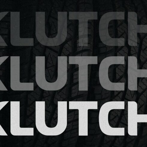 Klutch - Modern Display Font cover image.