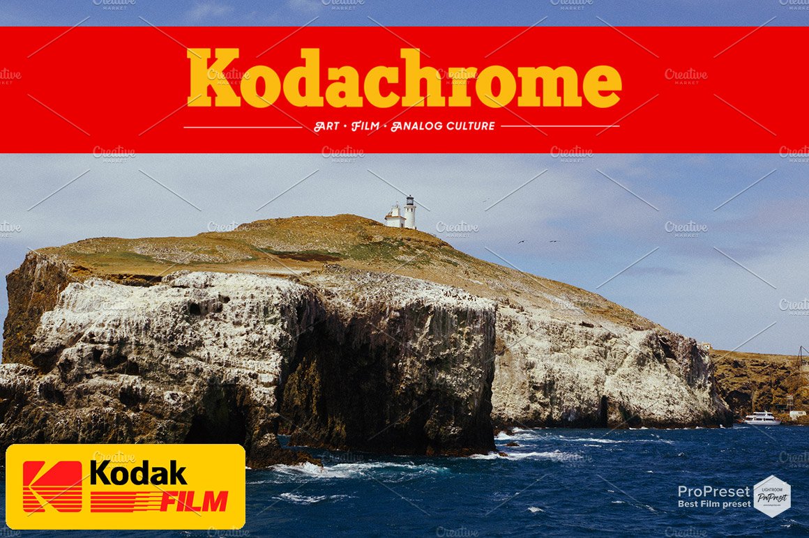 Kodachrome 64 preset Lightroomcover image.