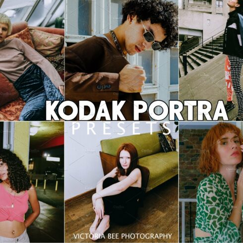 KODAK PORTRA LIGHTROOM PRESETScover image.