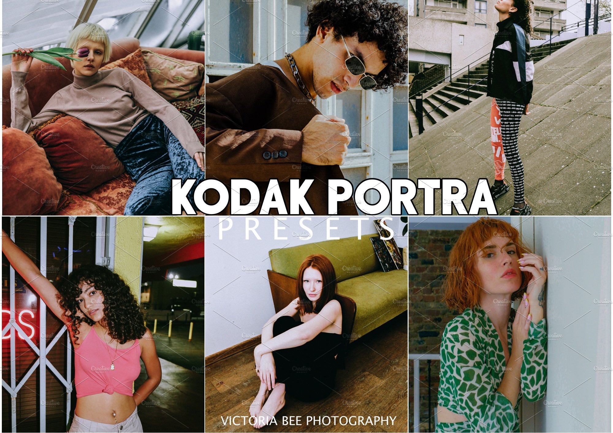 KODAK PORTRA LIGHTROOM PRESETScover image.