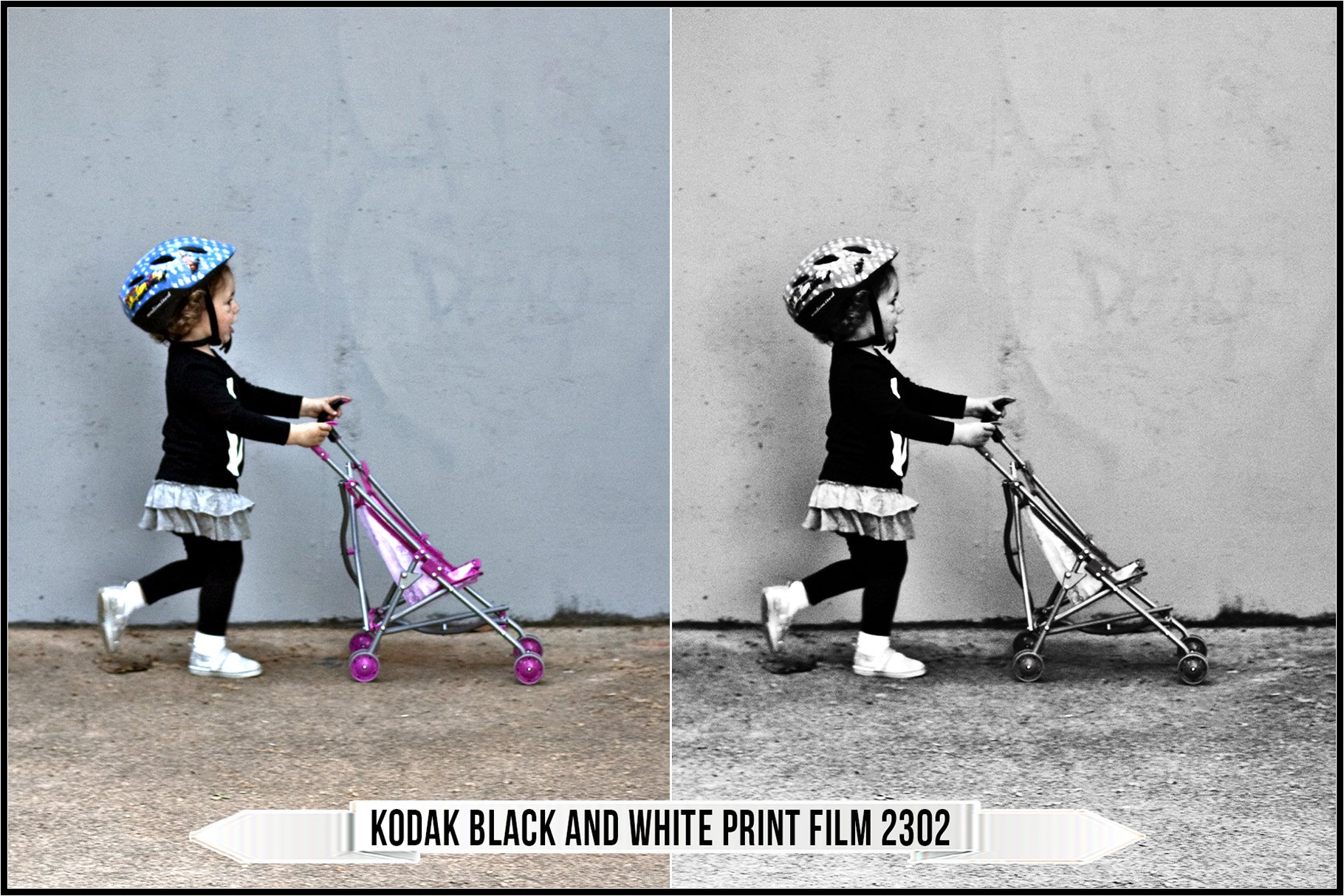 kodak black and white print film 2302 296