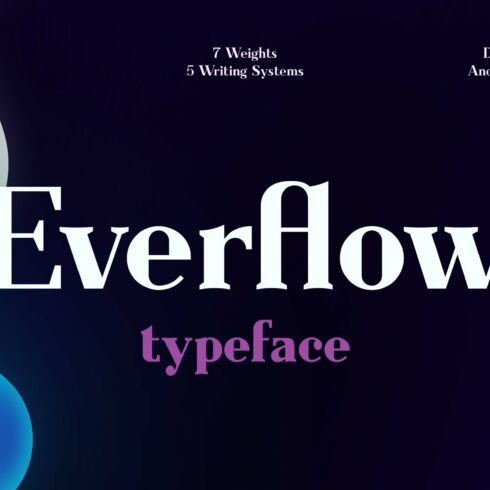 Everflow Typeface Familycover image.