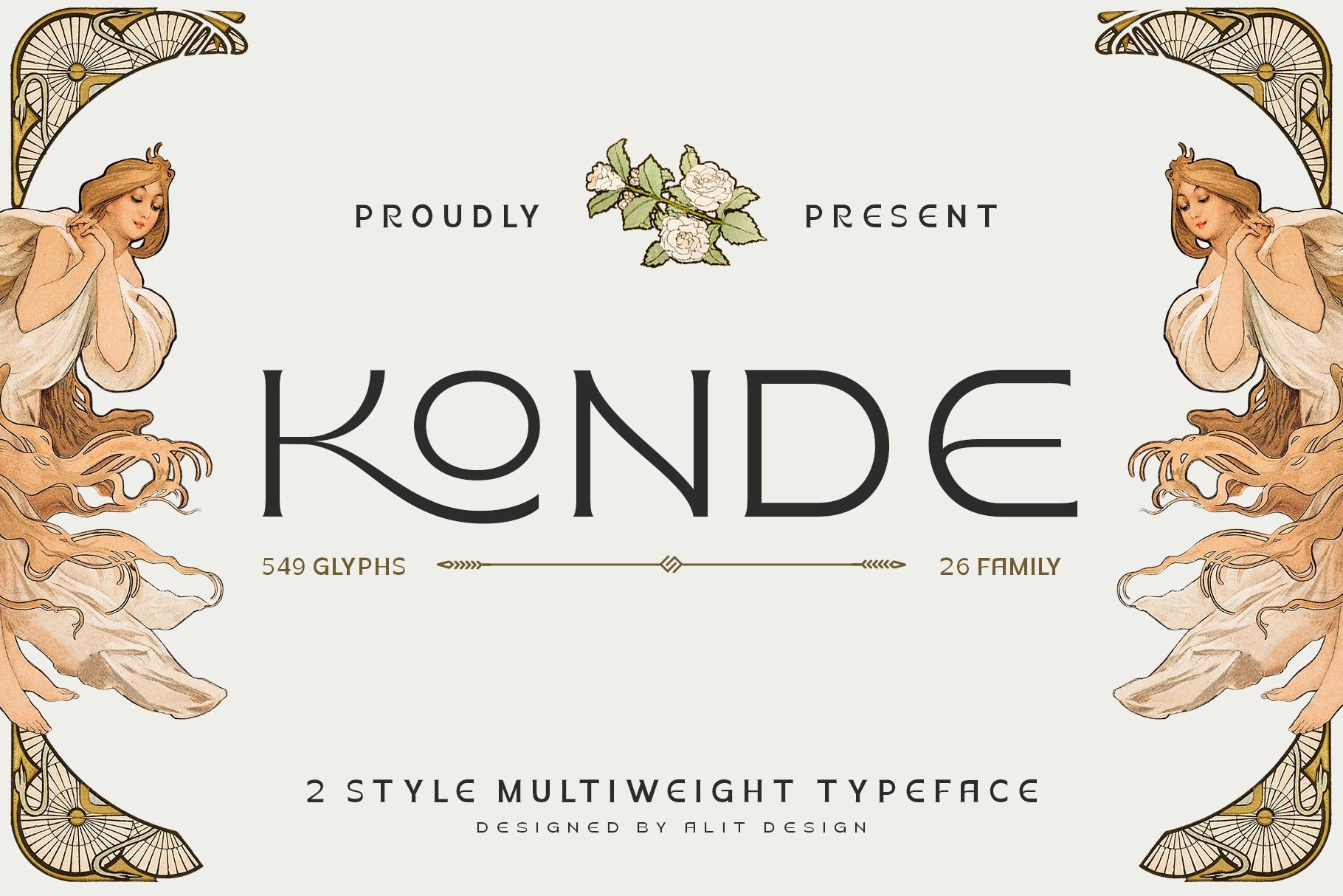 Konde Typeface cover image.