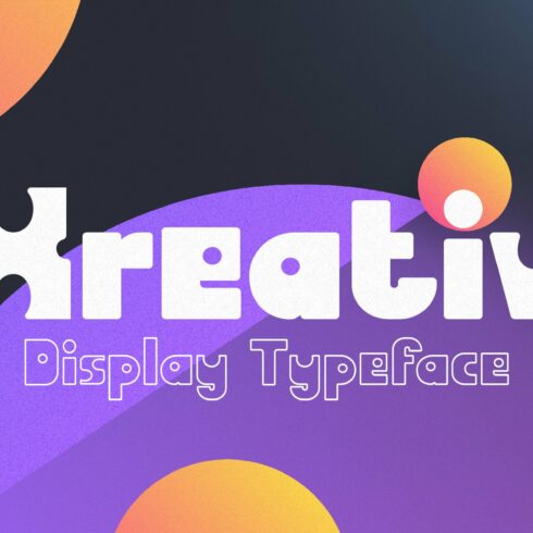 Kreativ - Display Typeface cover image.