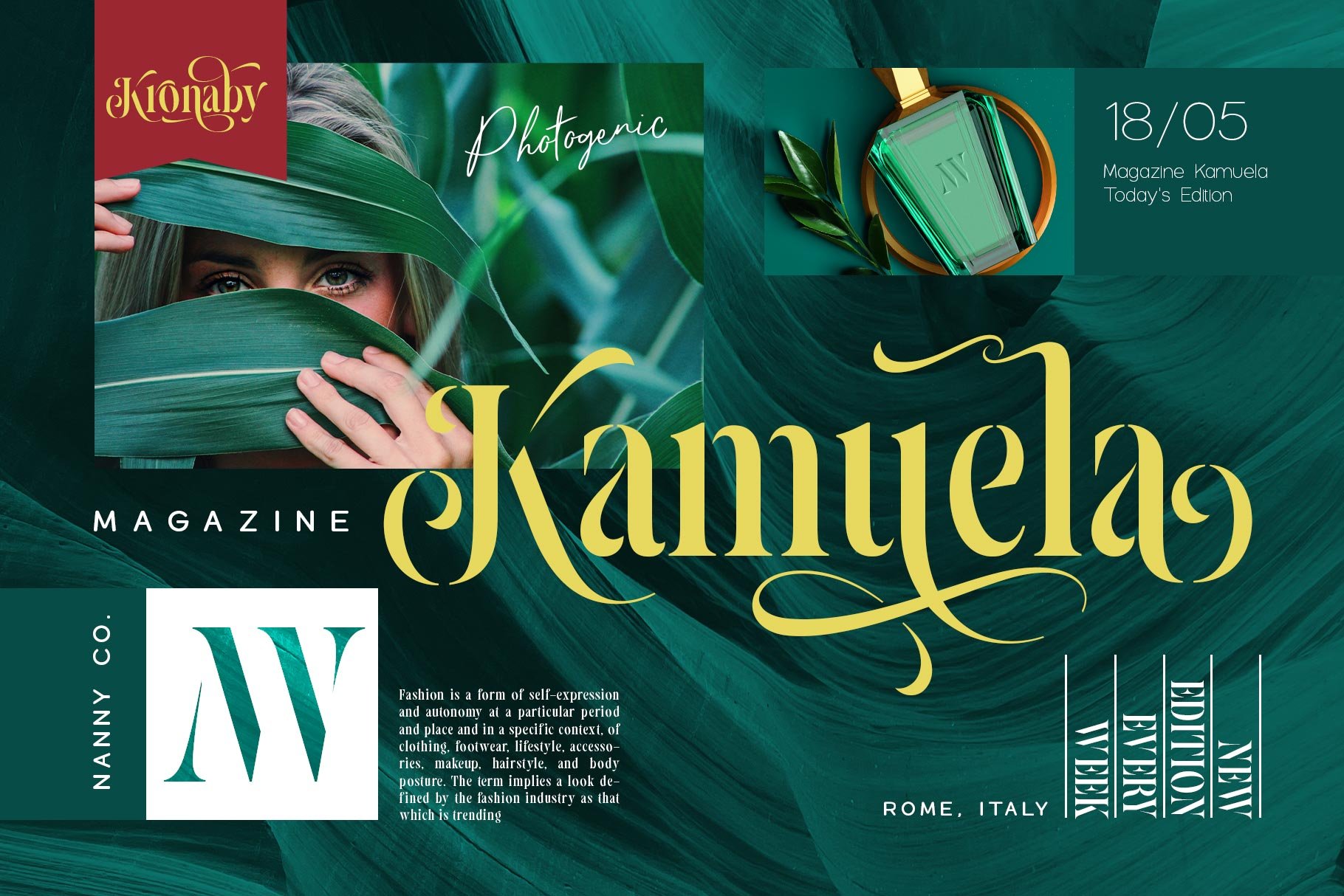 Kronaby Typeface cover image.