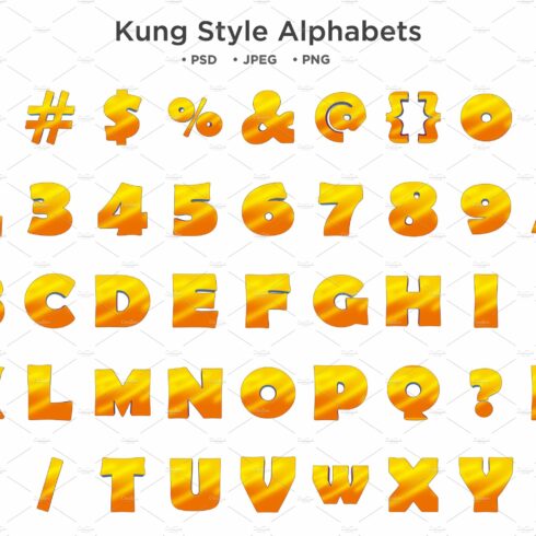 KUNG Style Alphabet Typographycover image.