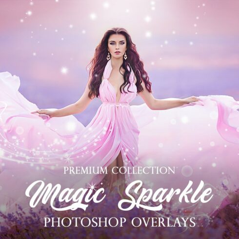 Magic Sparkle Photoshop Overlayscover image.