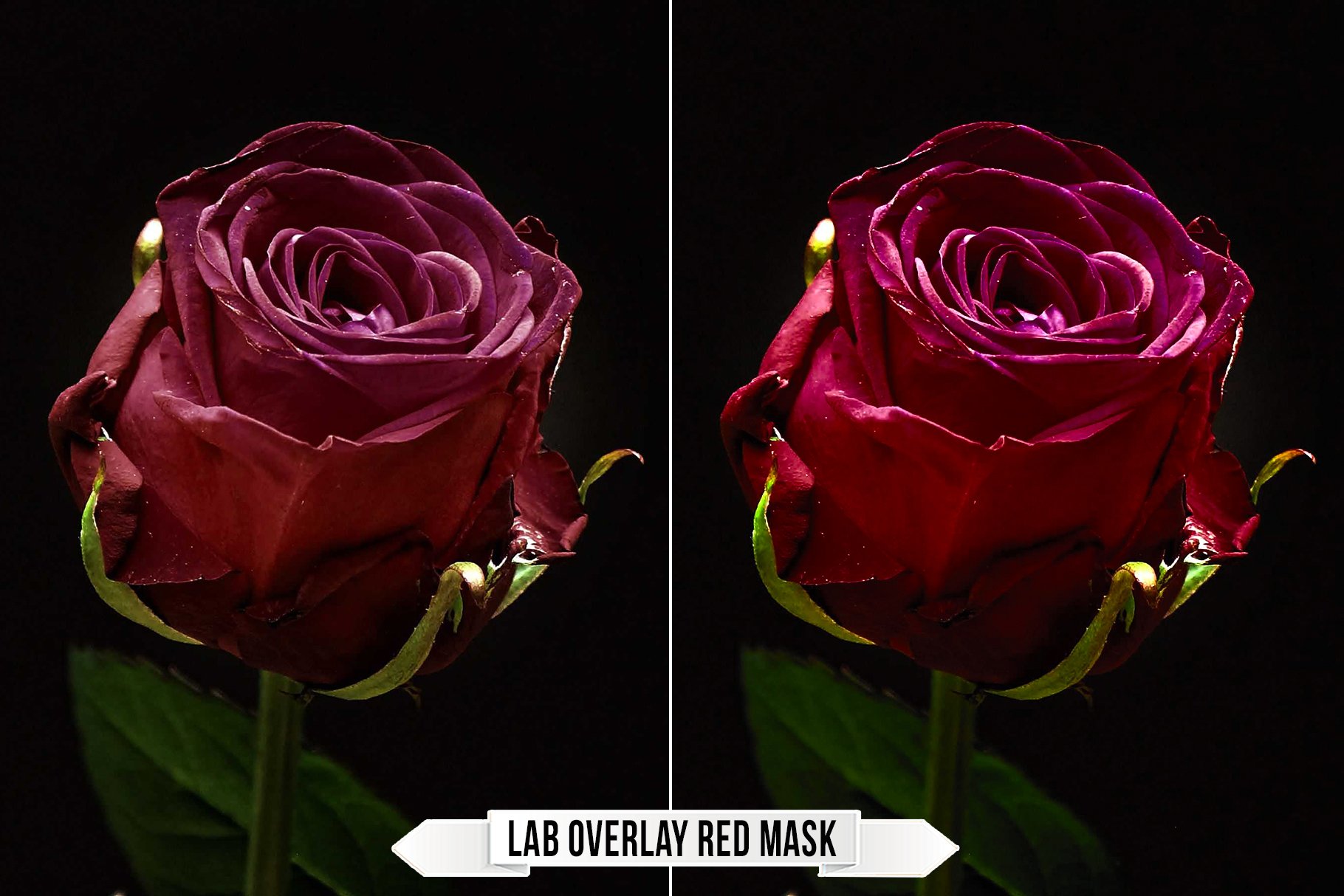 lab overlay red mask 721