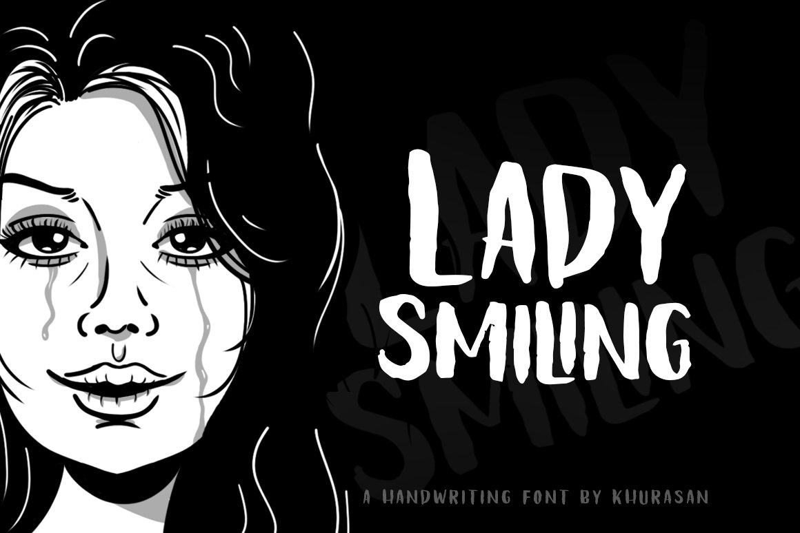 Lady Smiling cover image.