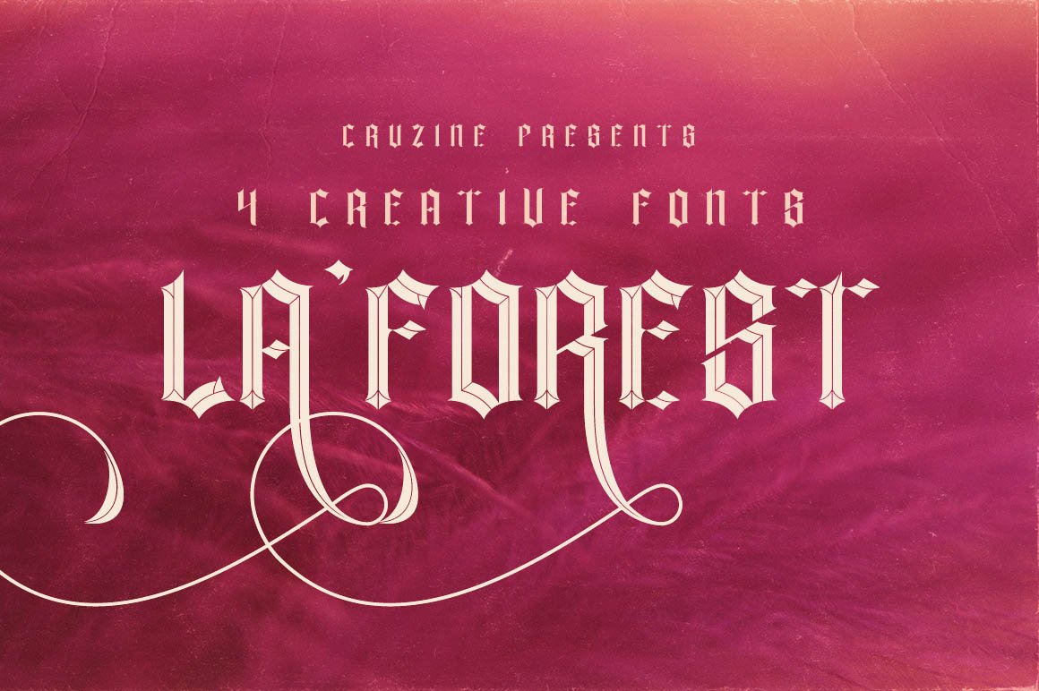 La Forest Typeface cover image.