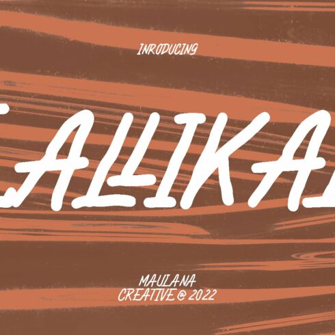 Lallikalo Handwritten Font cover image.