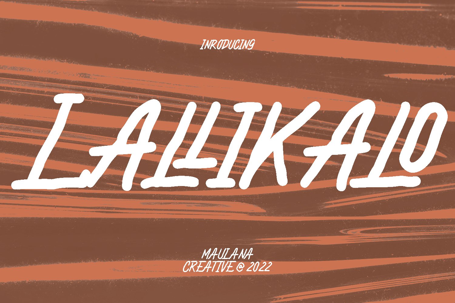 Lallikalo Handwritten Font cover image.