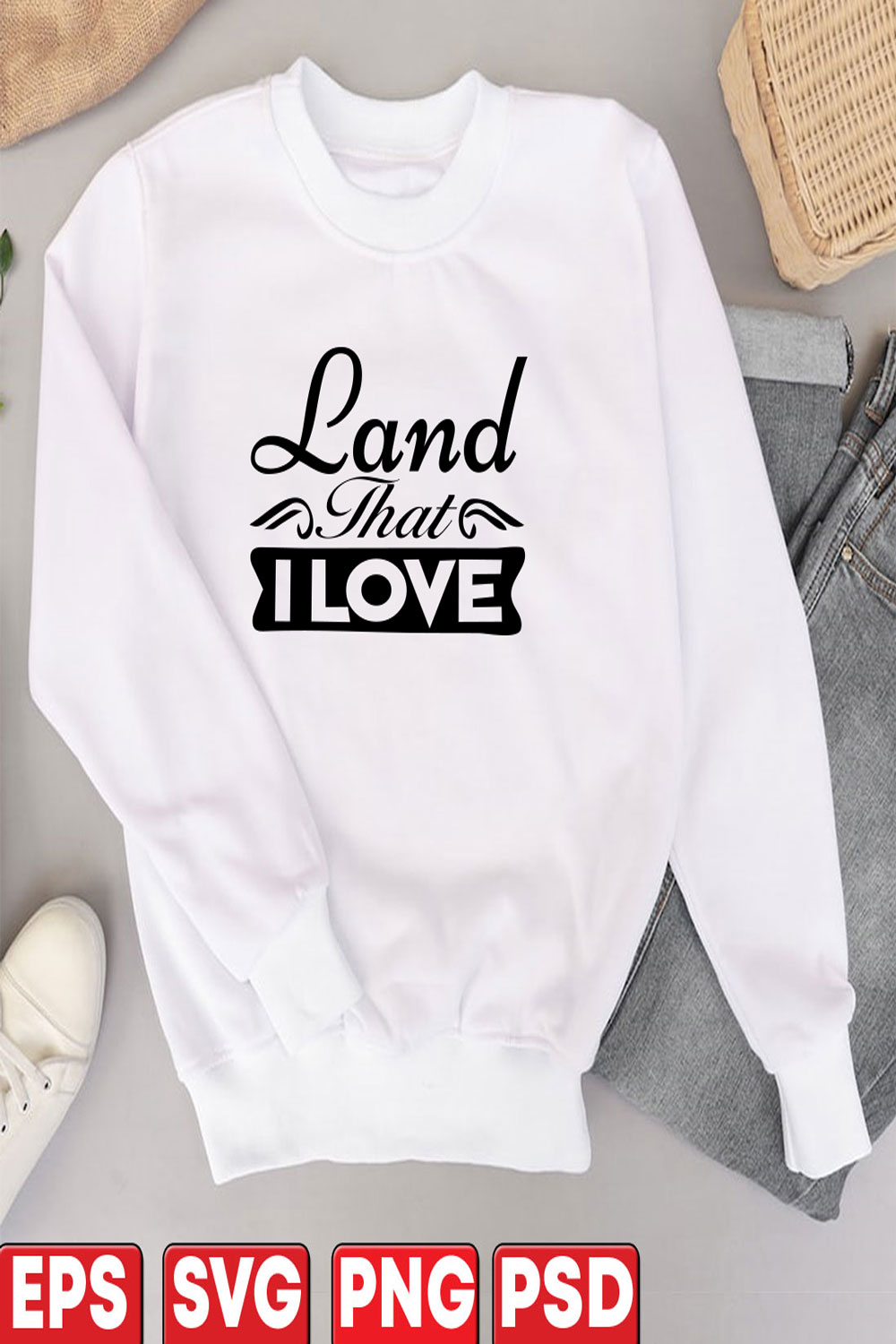 Land That I Love pinterest preview image.