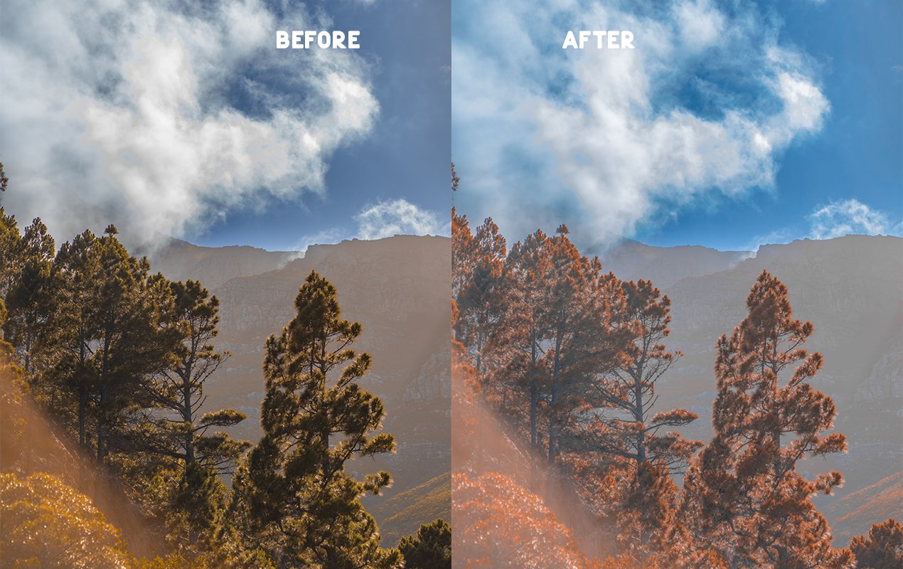 Landscape preset pack 1preview image.