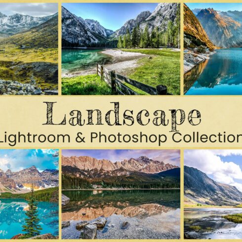 Landscape Lightroom Preset Photoshopcover image.