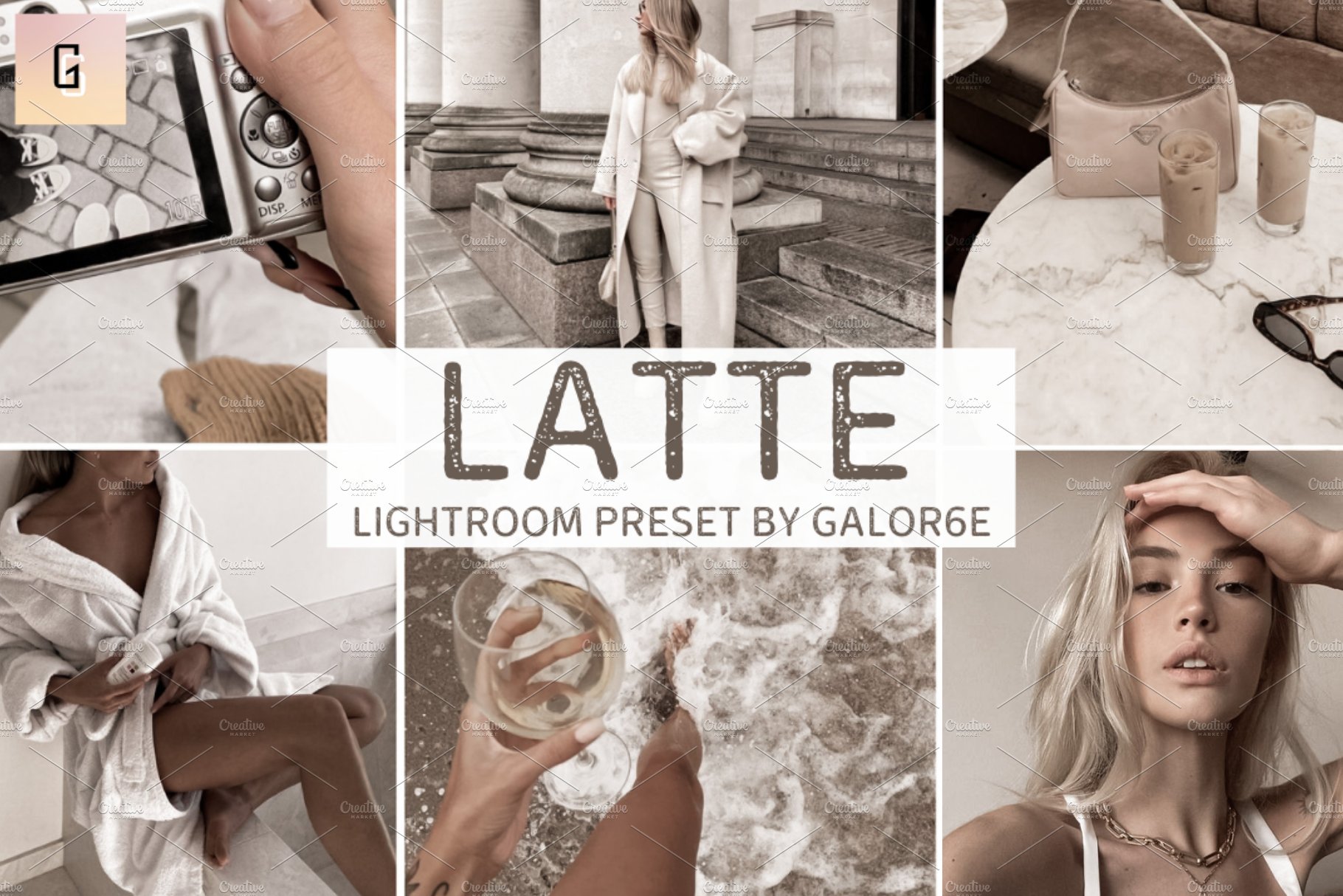 Lightroom Preset LATTE by GALOR6Ecover image.