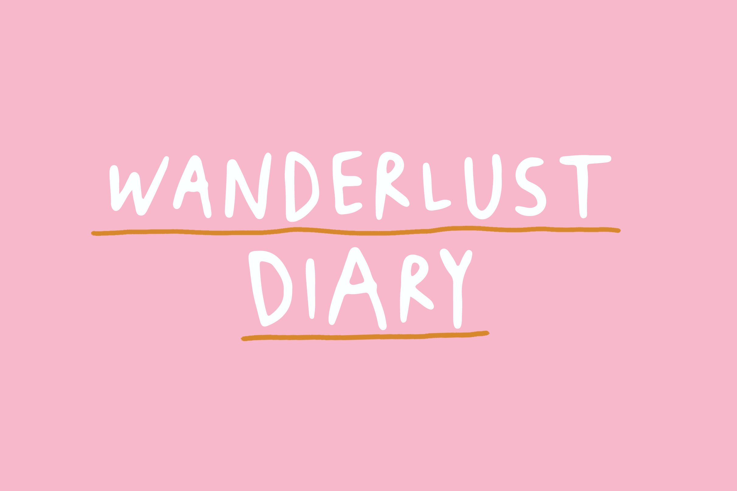 Wanderlust Diary cover image.