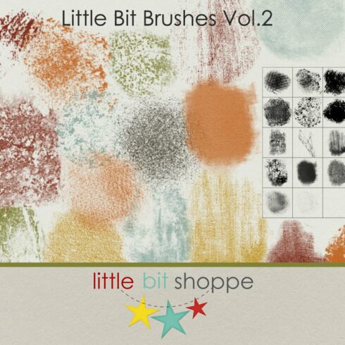 Little Bit Brushes Vol.2cover image.