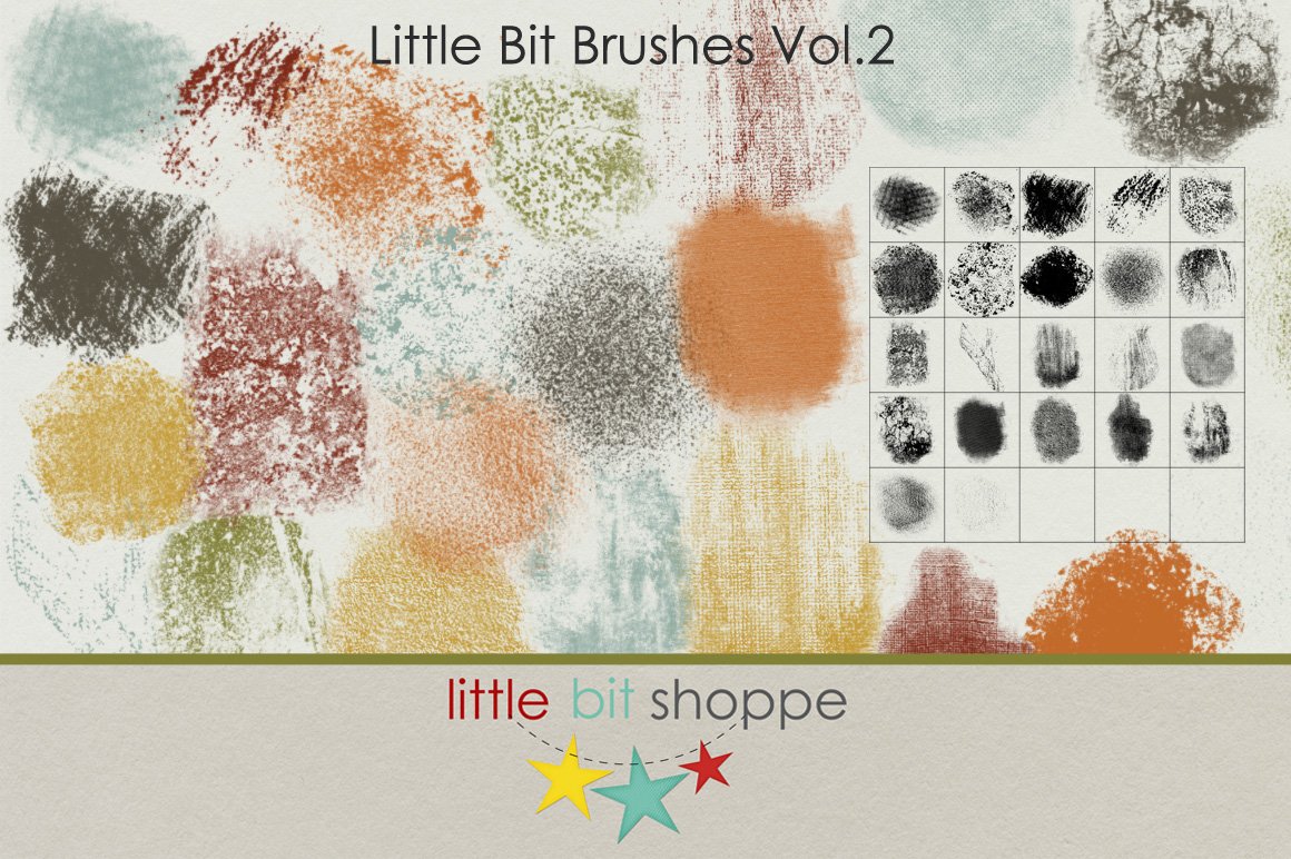 Little Bit Brushes Vol.2cover image.