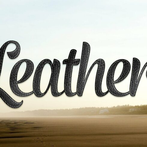 Leather Photoshop Layer Stylescover image.