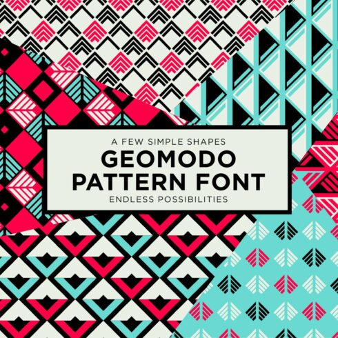 GEOMODO FONT & VECTOR cover image.