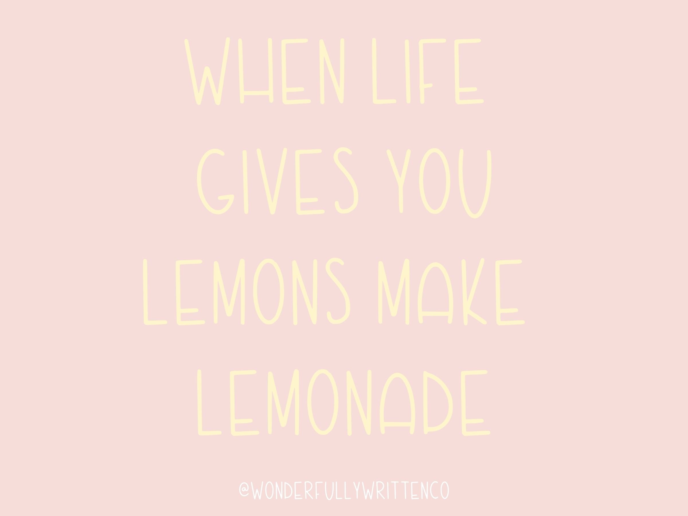 Lemonade Handwritten Font preview image.